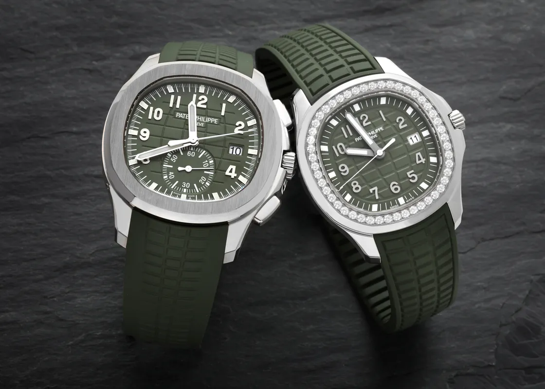 Photo showing two Patek Philippe watches