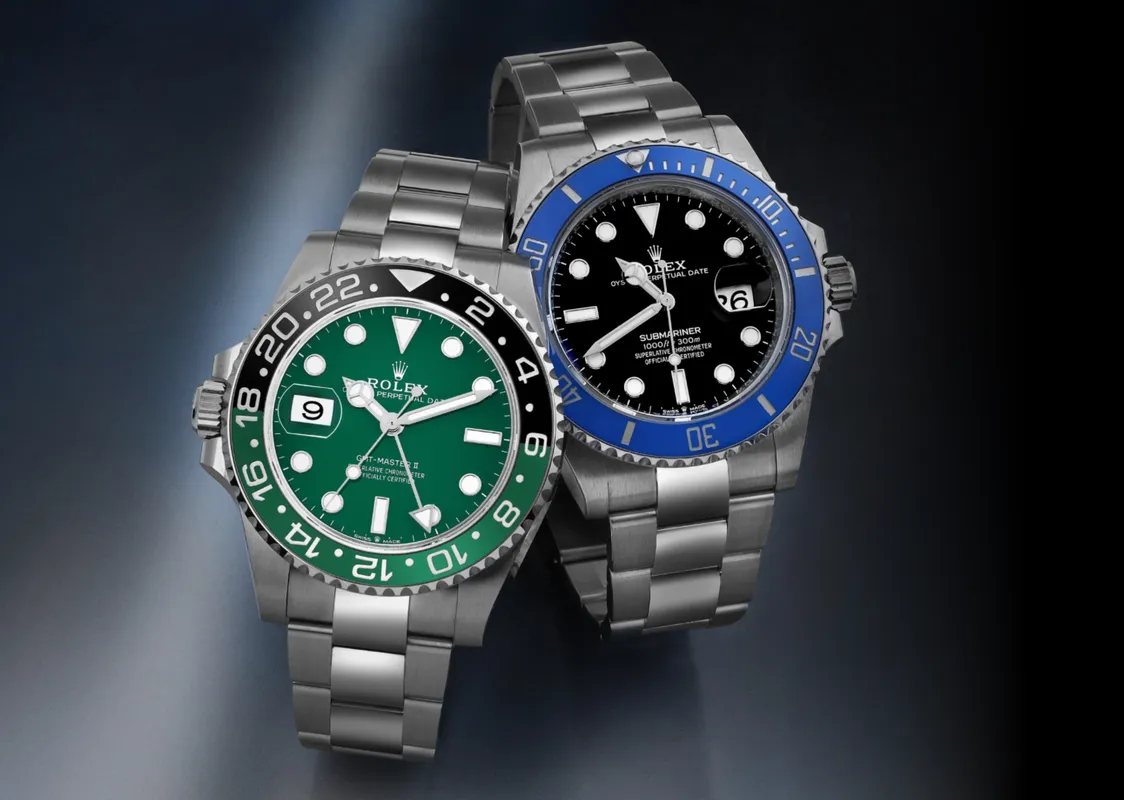 Photo showing two Rolex watches