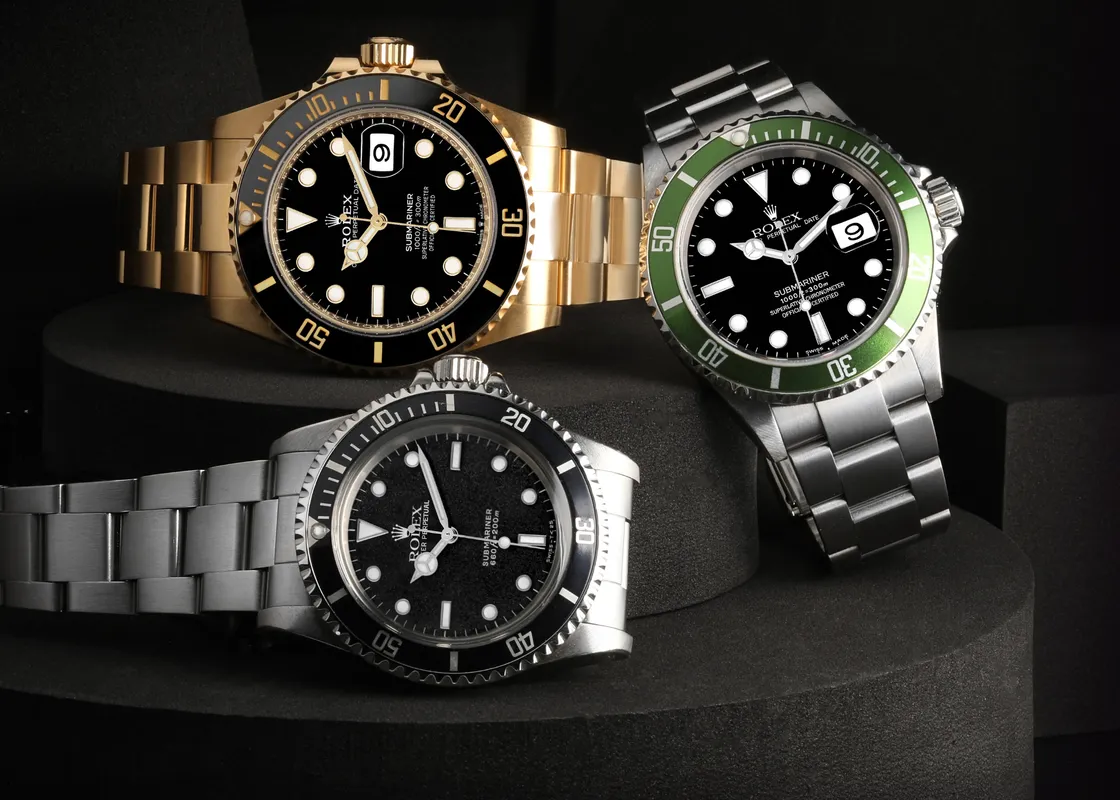 Photo showing two Rolex watches